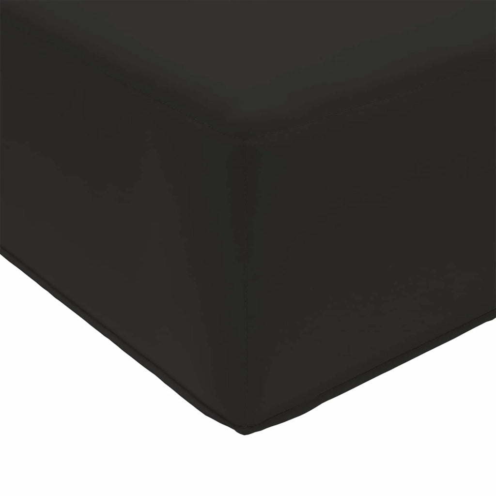 Cuscino per divano da esterno Nero 80 x 80 x 8 cm Poliestere 900819