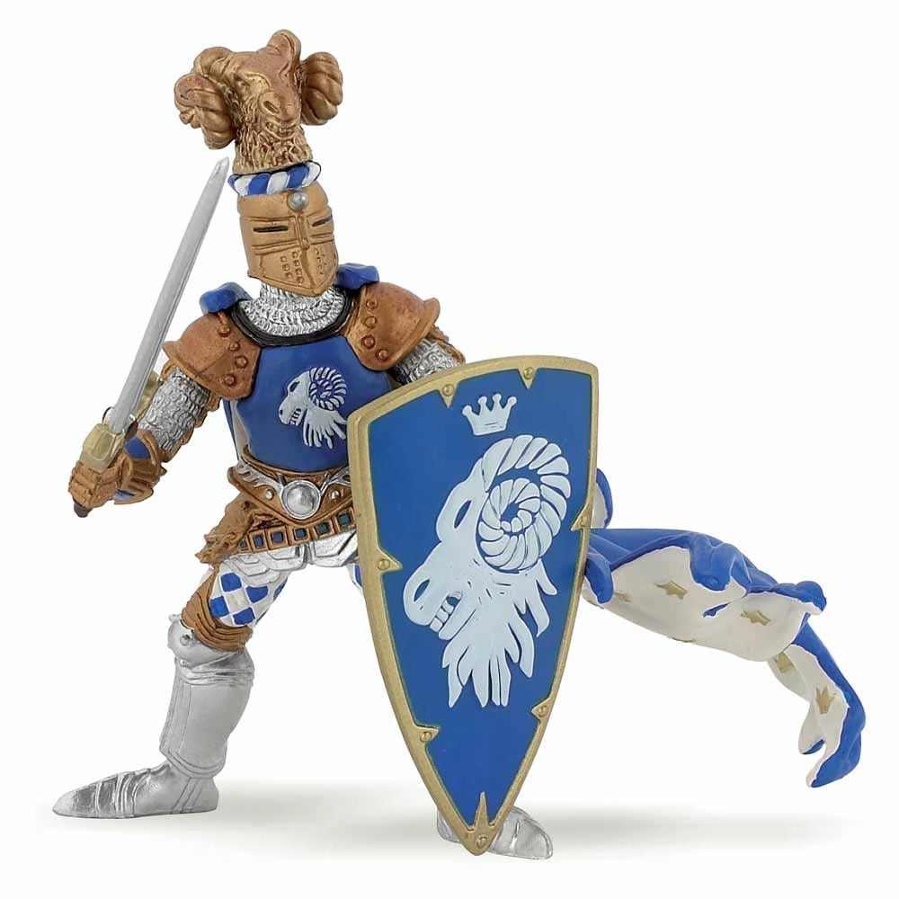 Papo - Blue weapon master ram
