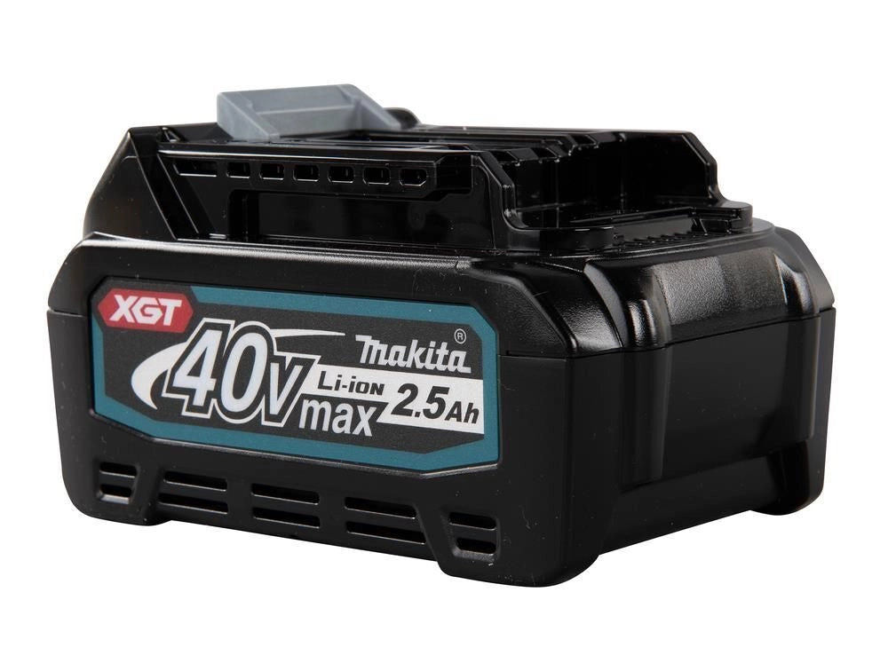 Makita 191B36-3 XGT Batteria 40 V max 2,5 Ah 90 Wh Comunicazione Digitale Ricarica 28 min colore Nero