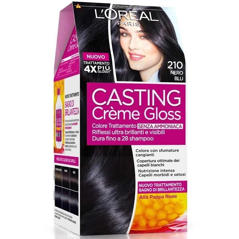 CASTING CREME GLOSS TINTA PER I CAPELLI N.210 COLORE NERO BLU