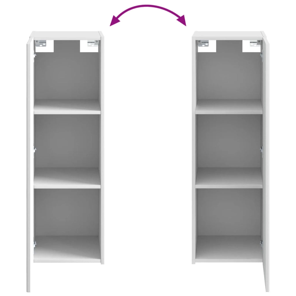 Set di mobili per il bagno 4 pz Bianco 3407463