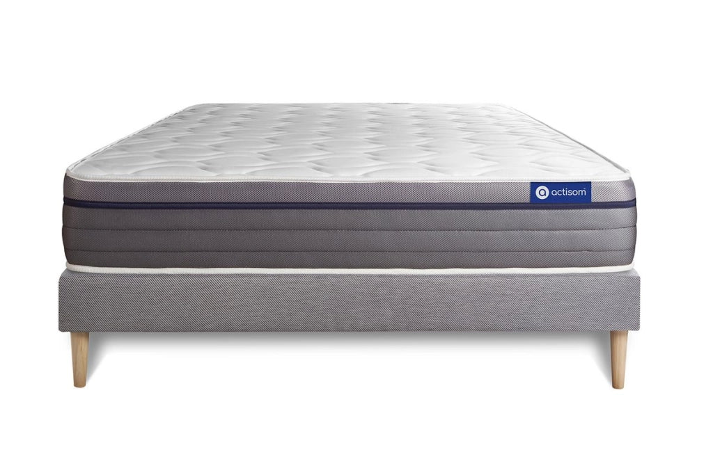 Kit rete e materasso matrimoniale Actimemo zen 180x220cm - Spessore : 26cm- memory foam - Bilanciato -