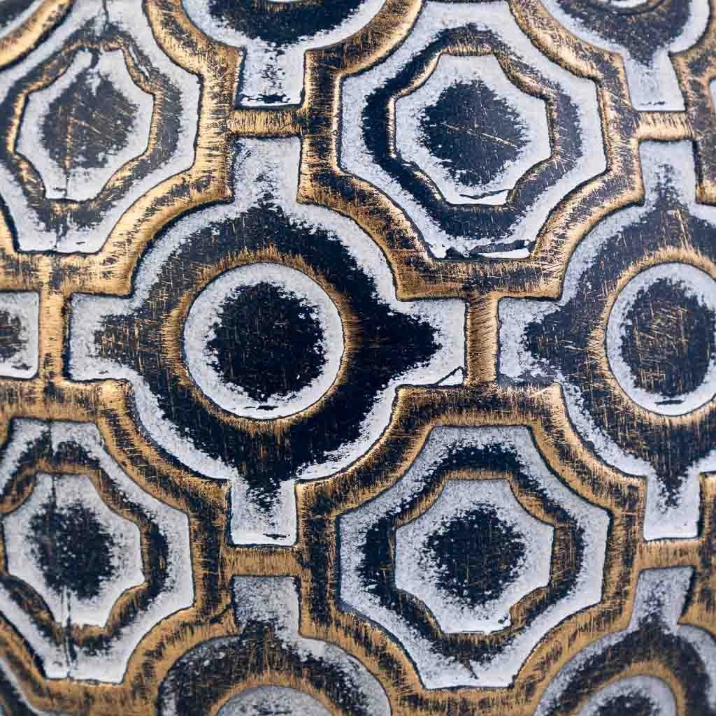 Vaso in ceramica blu, D15,5x27,5h cm