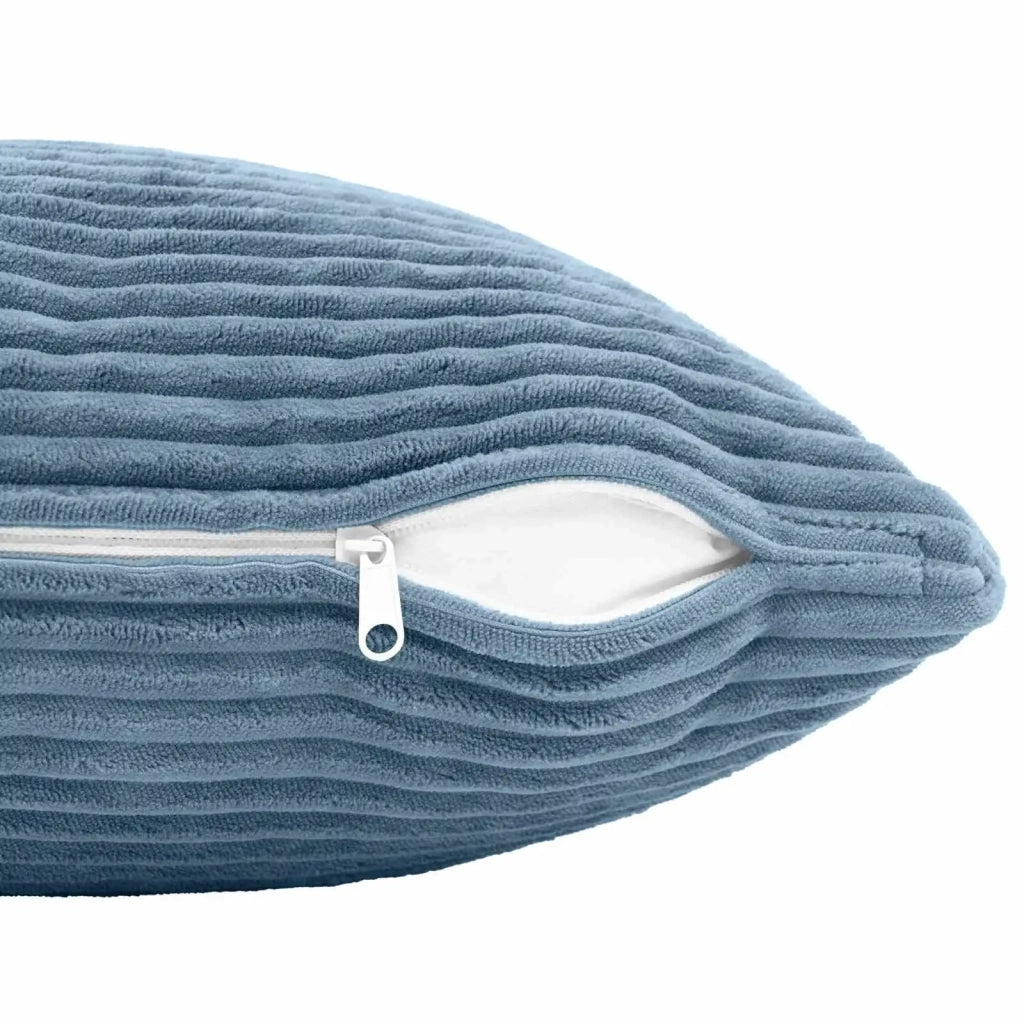 Federa 2 pcs HEERLEN Blu 40 x 80 cm corduroy 909916