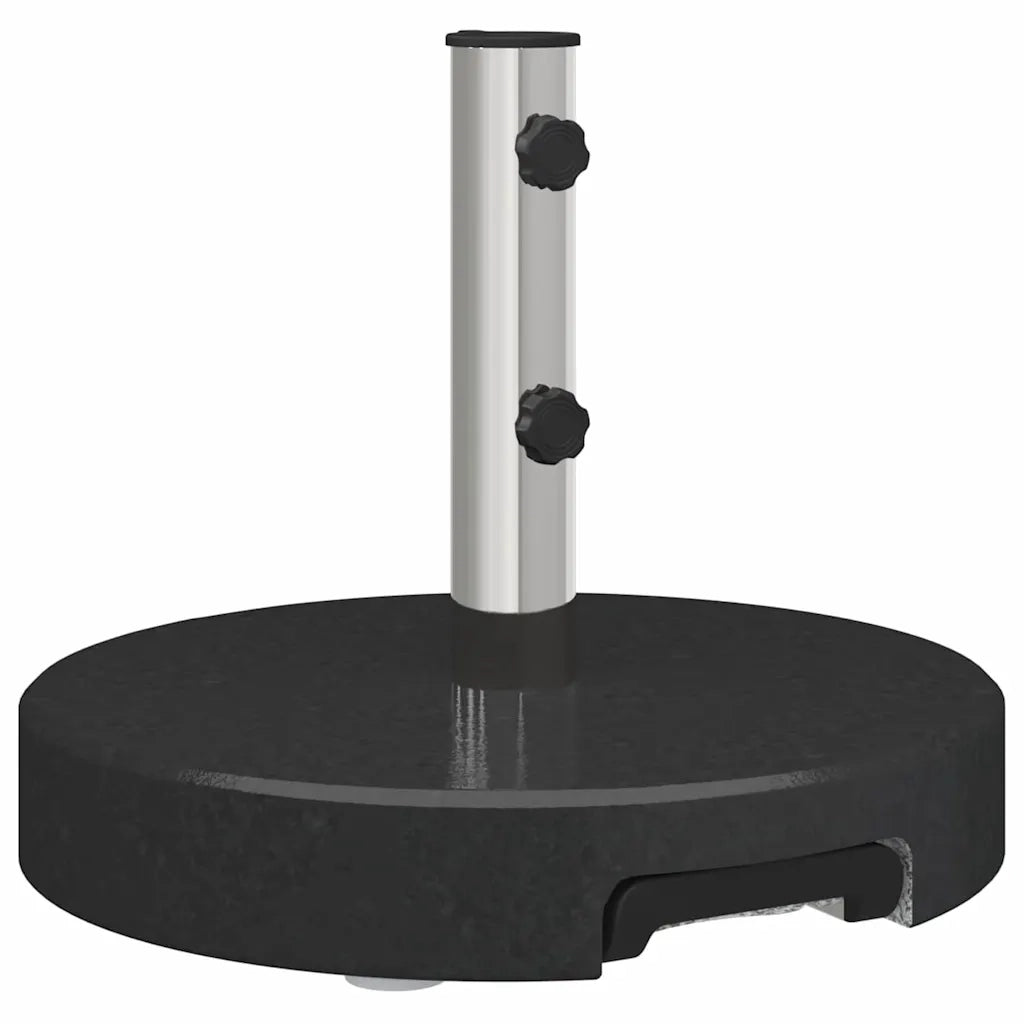 Base per ombrellone-Supporto per ombrellone Nero ? 45 x 37.5 cm Granito