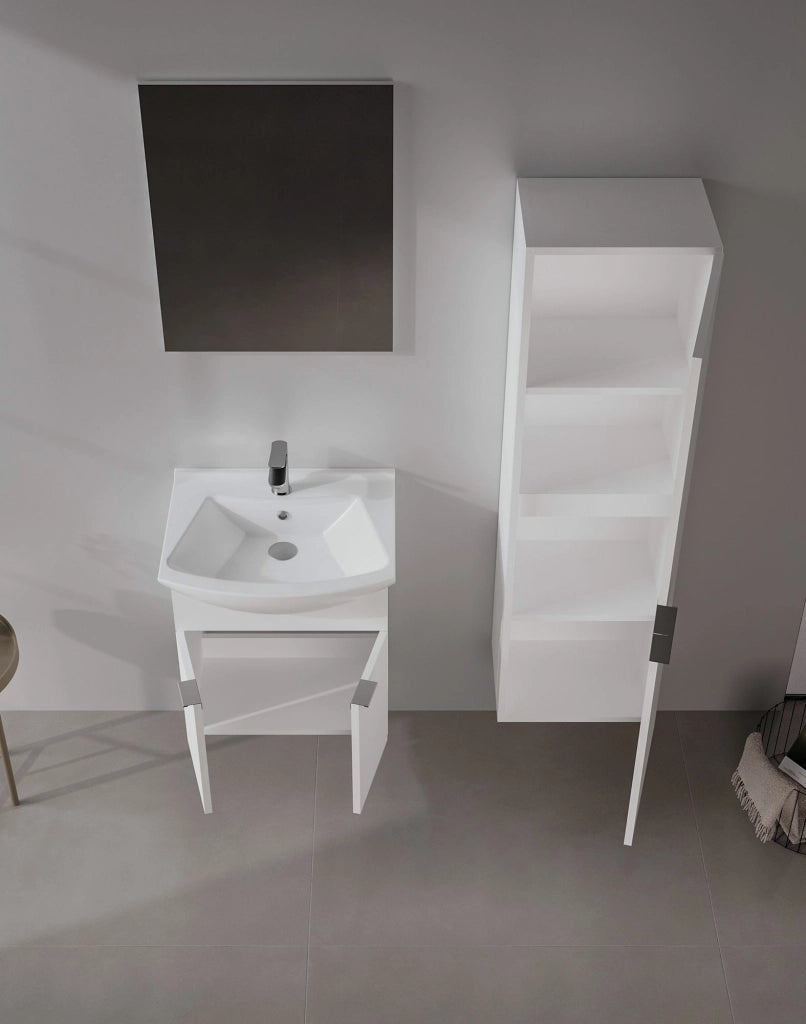 Specchio decorativo in legno "Purus 55" -  cm - Trasparente