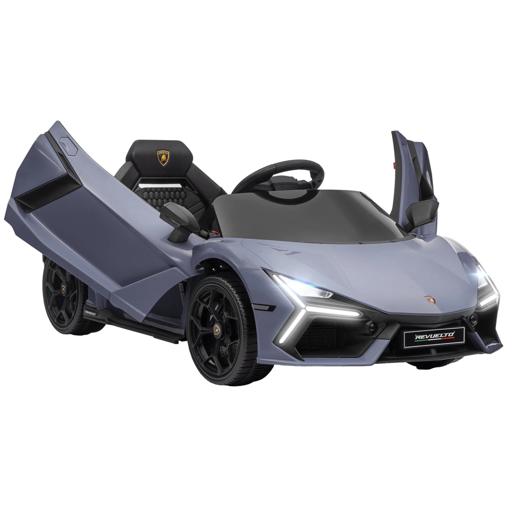 Auto Elettrica per Bambini ¨C zephmum ¨C Telecomando, Grigio