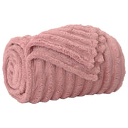 Coperta Rosa 240 x 220 cm Panno