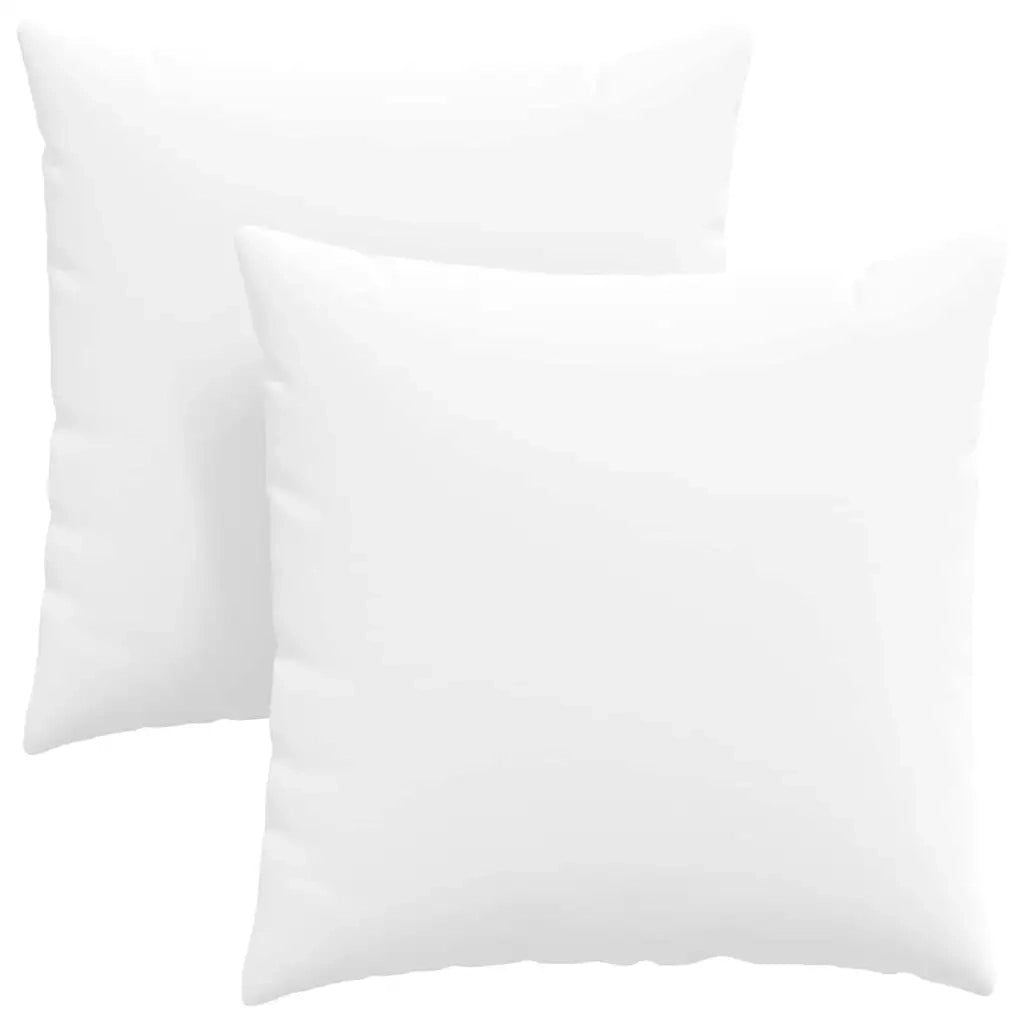 Cuscini da Divano 2 pcs Bianco 80 x 80 cm Tessuto 42014051
