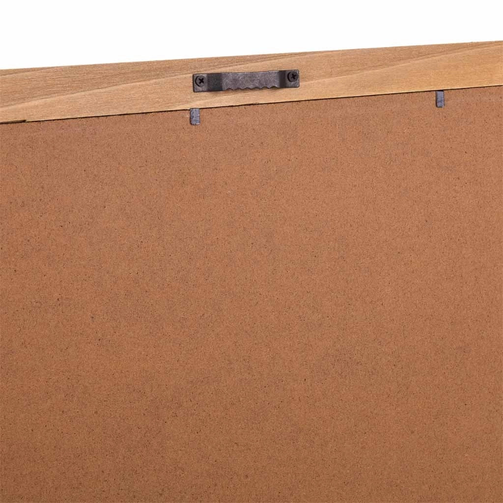 Cornice in legno e tessuto stampato