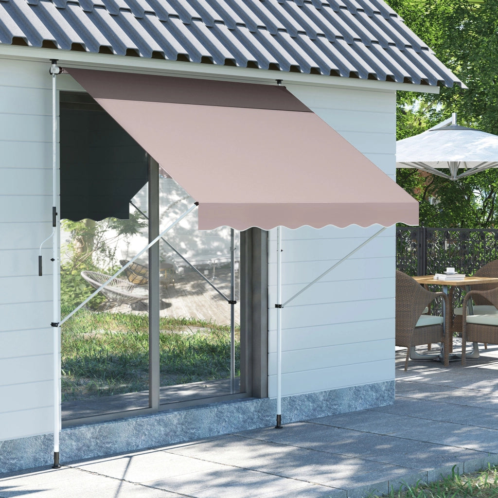 Tenda da Sole Retrattile Manuale ¨C Xylo ¨C Beige 200x150x170-280 cm