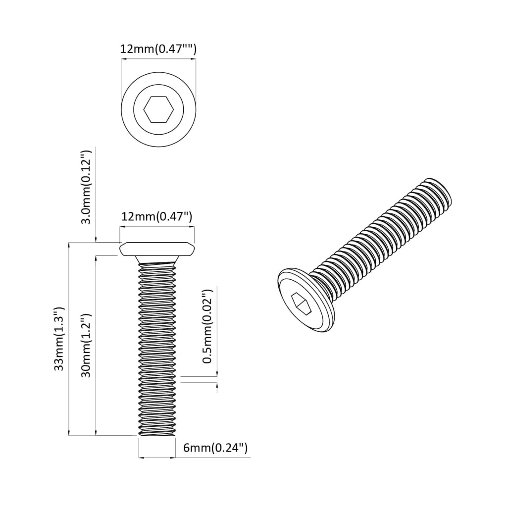 Vite con Testa Bloccante 2647 pcs Argento Acciaio 864579