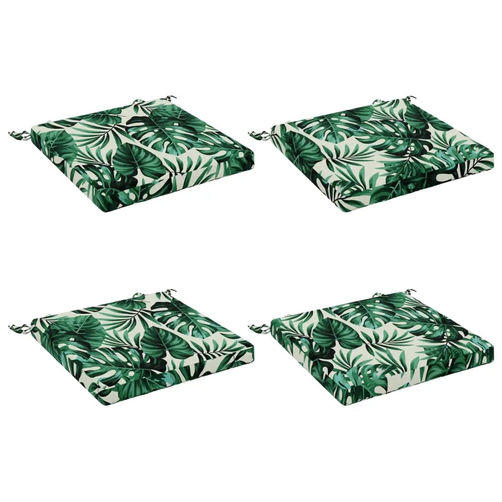 Cuscini per Sedia in 4 Pezzi SOEST 4 pz 100% Poliestere 944463