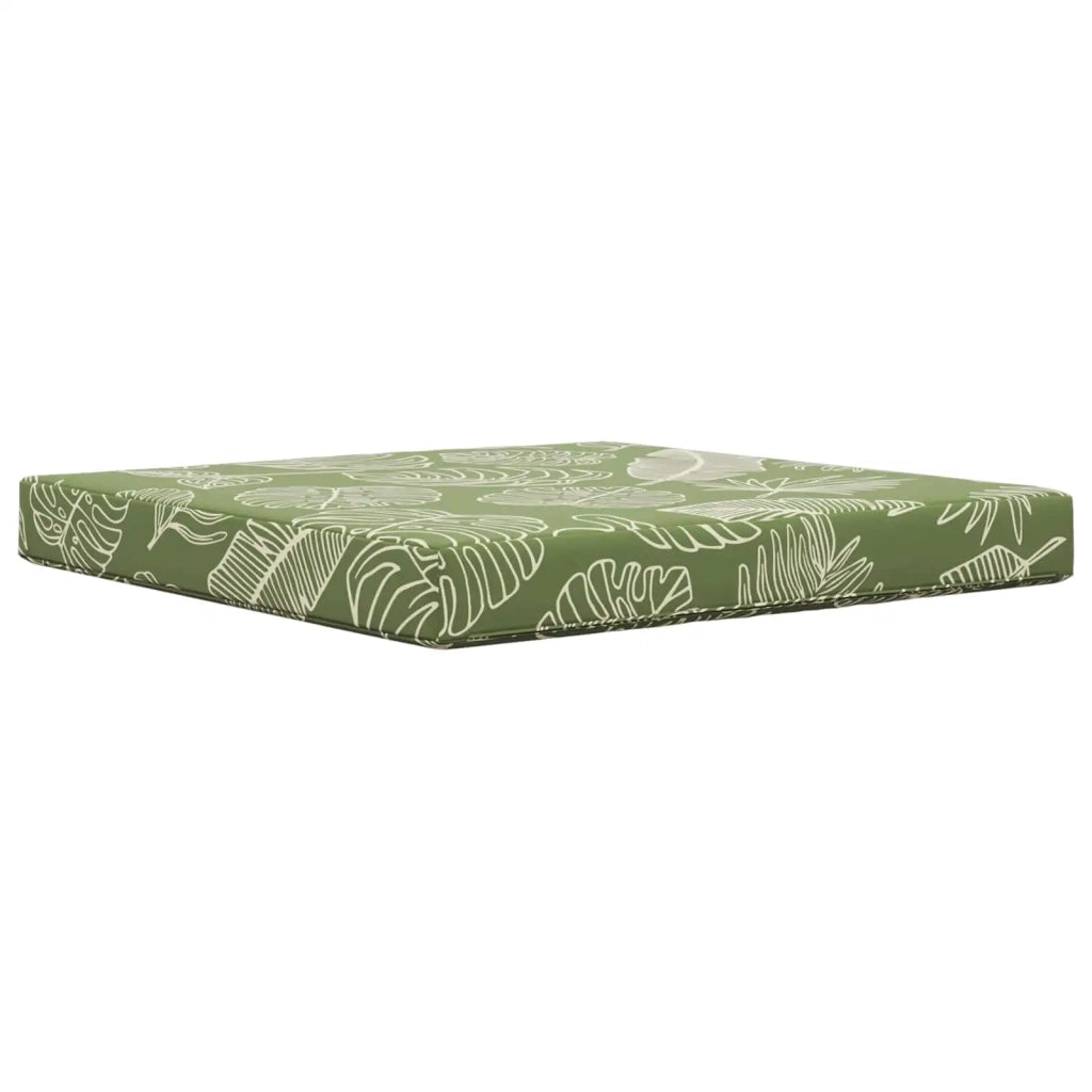 Cuscino per divano da esterno Design a foglia 80 x 80 x 8 cm 900826