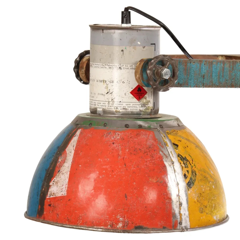 Lampada a Sospensione Industriale 25 W Multicolore 111 cm E27 344394