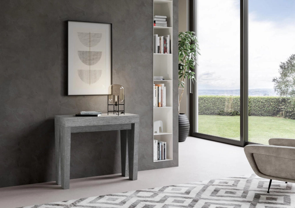 Consolle allungabile 90x40/300 cm SpimboX Cemento