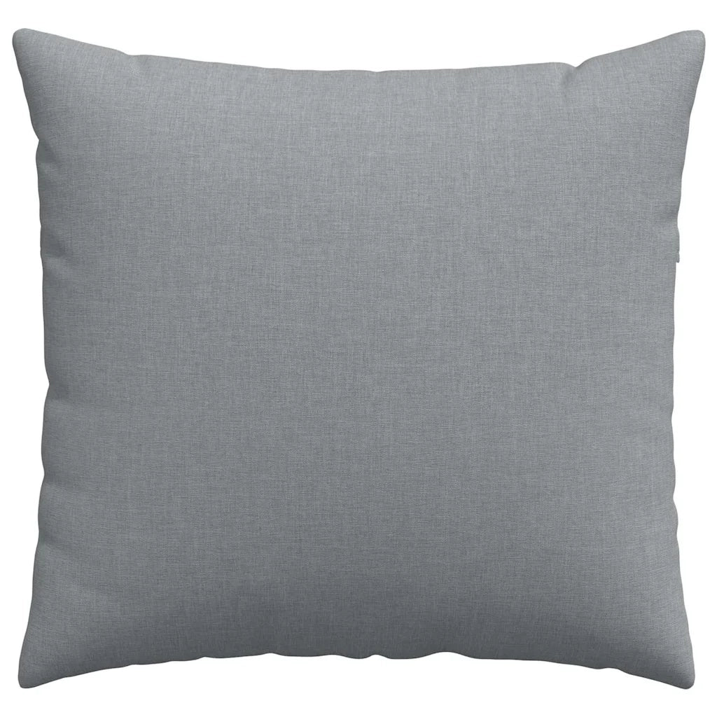 Cuscini da Divano 2 pz | Cuscini per sedie Grigio chiaro 50 x 50 cm Tessuto