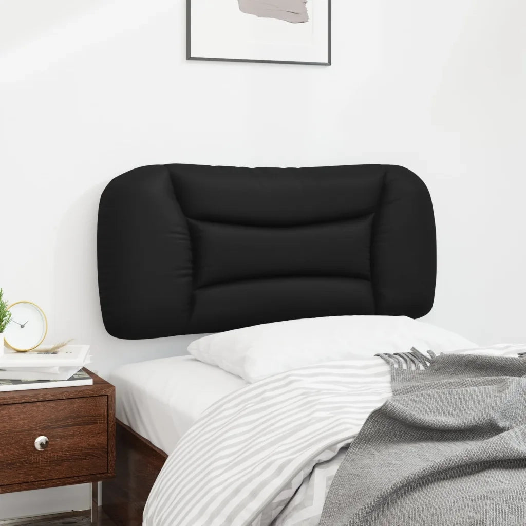 Cuscino Testiera Hvar Nero 80 cm in Similpelle 374532