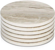 Sottofondi assorbenti - ceramici - set da 4 - neutri