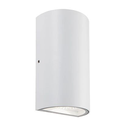 Applique 6W+6W Led 4000K linea trump bianco