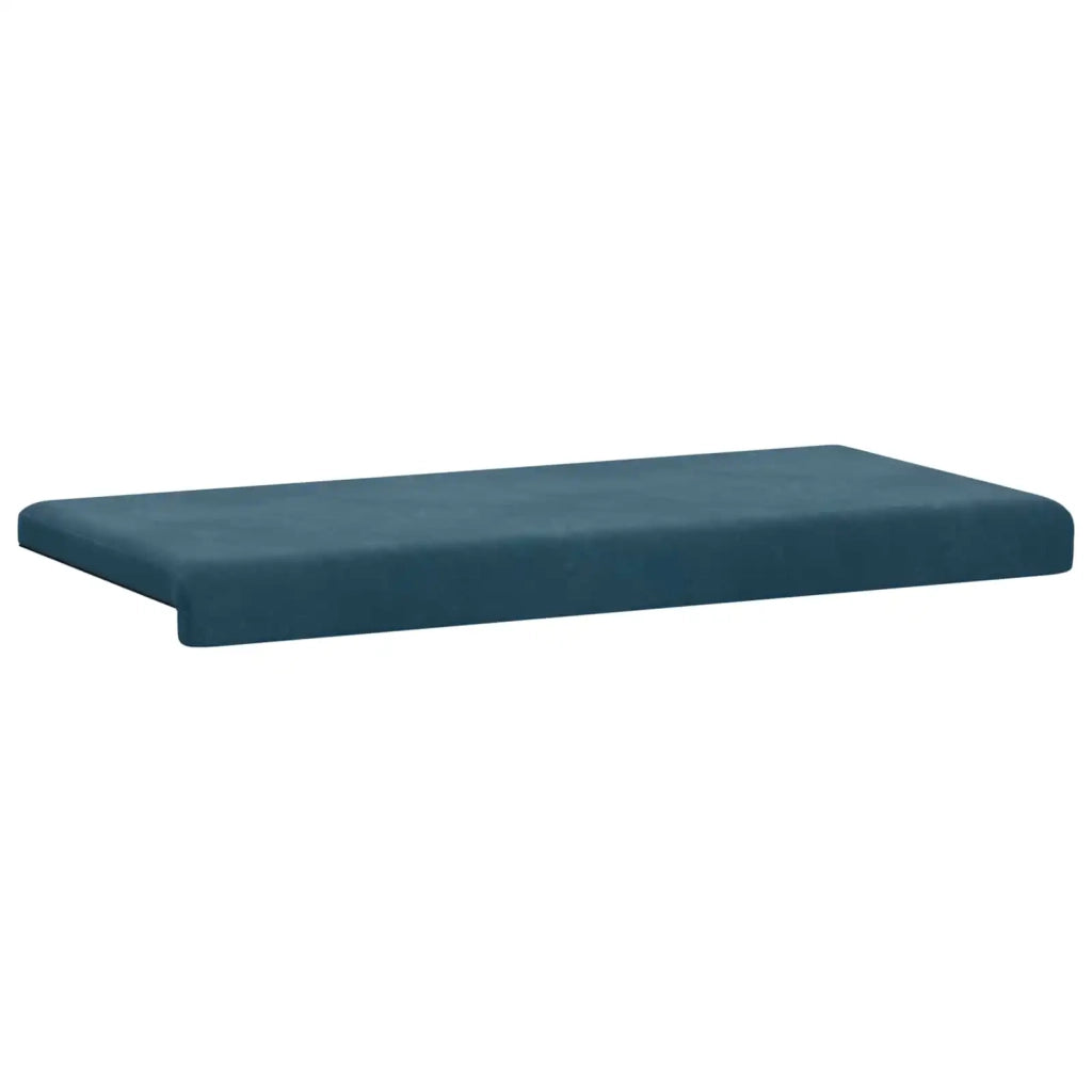 Cuscino per panchina Velluto (V) Blu Profondità 35 cm 42043261