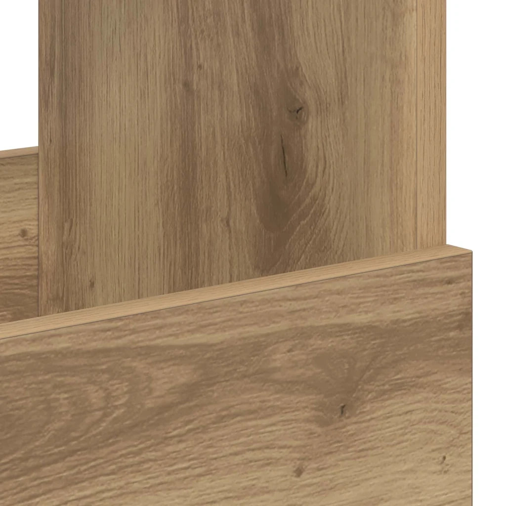 Scaffale per riviste Rovere artigianale 35 x 30 x 45 cm CFW8305042