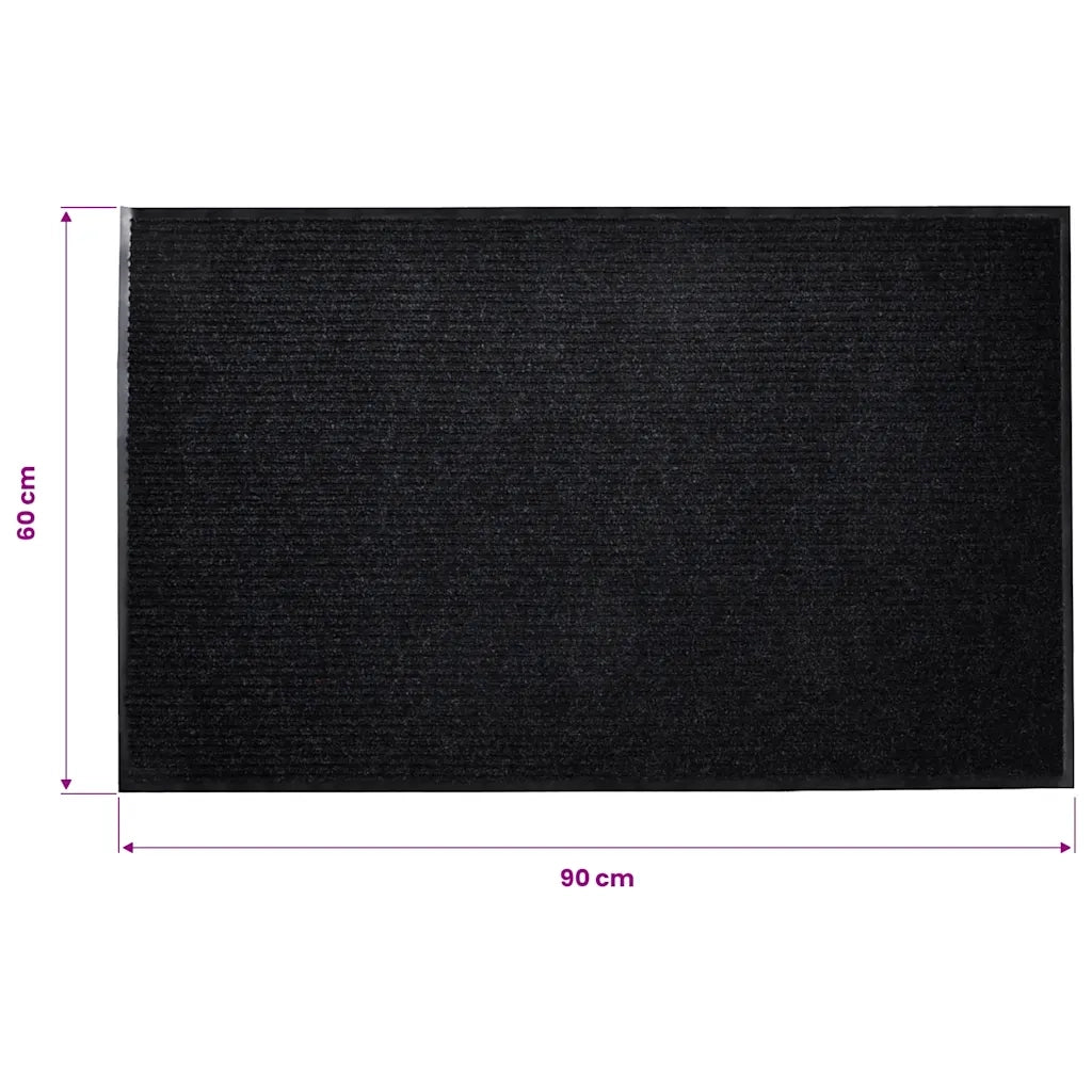Zerbino | Tappetino Nero 90 x 60 cm in PVC