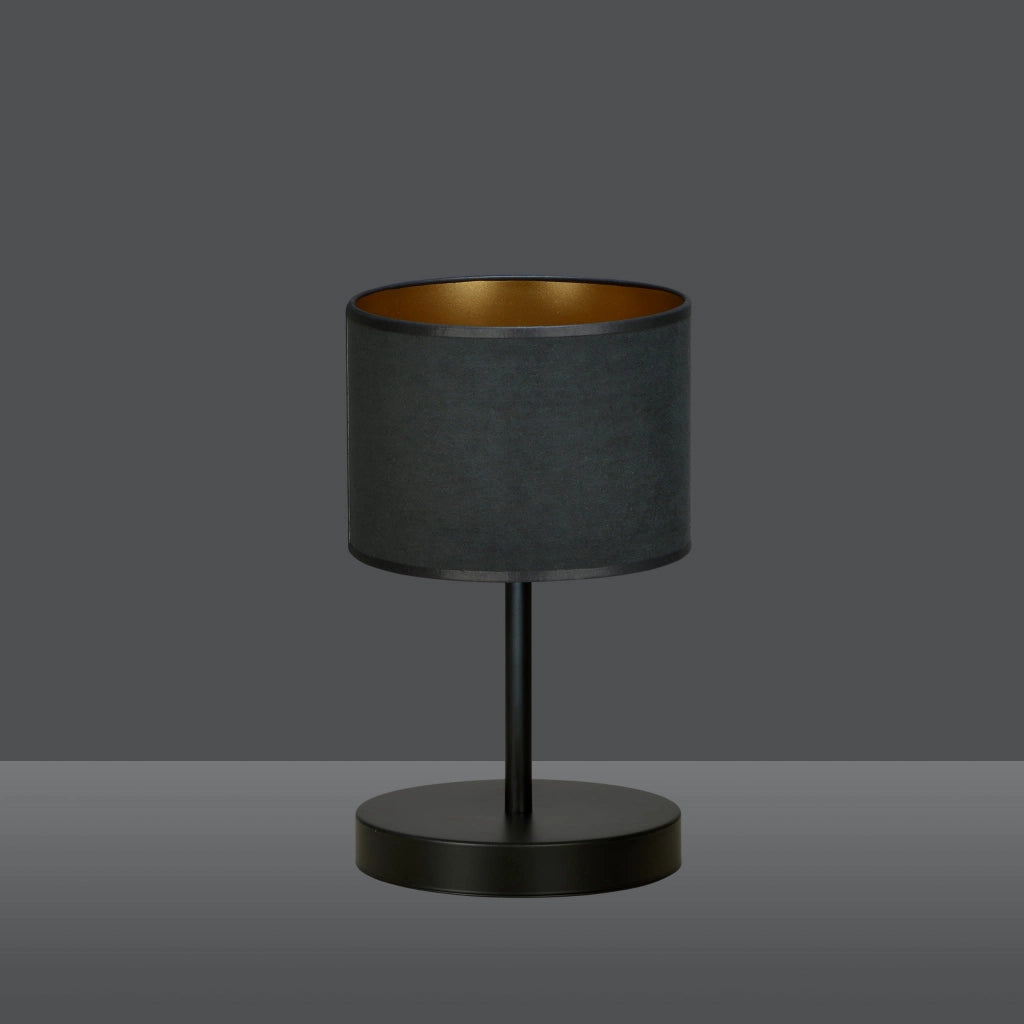 Lampada da tavolo Emibig Hilde nera E27 h34cm IP20