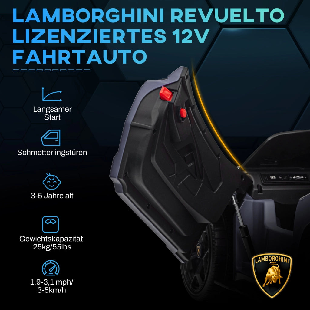 Auto Elettrica per Bambini ¨C zephmum ¨C Telecomando, Grigio