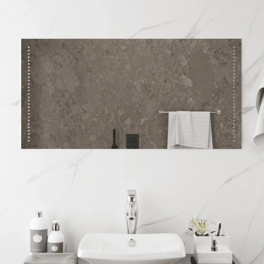 Specchio da Bagno con Luci LED 50x100 cm 3154056