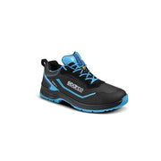 SPARCO SCARPE ASTER S3 NERO AZZURRO FLUO N.40