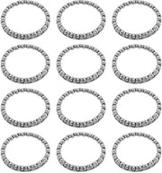 12 Set di Testa per Bicicletta con Gommino a Sfera 5/32 Pollici