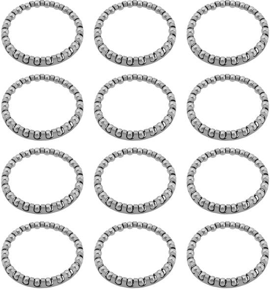12 Set di Testa per Bicicletta con Gommino a Sfera 5/32 Pollici