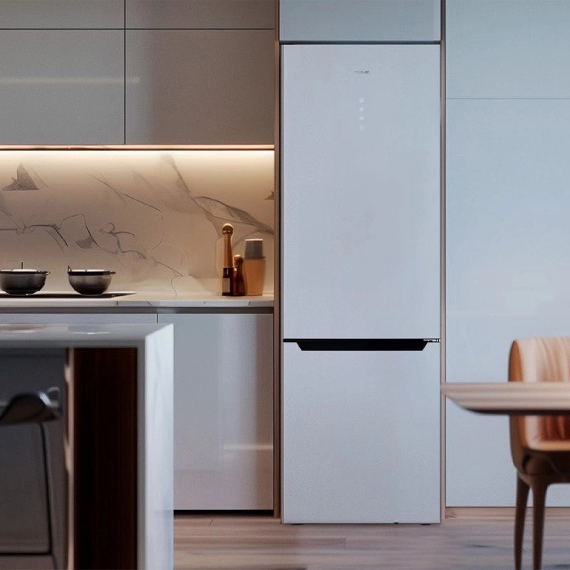 CECOTEC 02149 - Bolero CoolMarket Combi 356 White Glass E