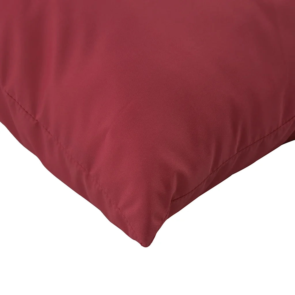 Cuscini per divano 4 pz colore Rosso Vino 60x60 cm in Tessuto 377793