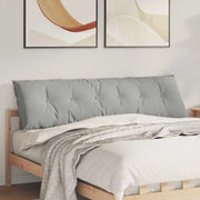 Cuscino per Schiena Grigio chiaro 180 x 50 cm 42014946