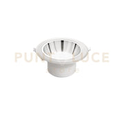 INCASSO LED MACK BIANCO E CROMO 20W 2500LM 3000K 19X9,1CM