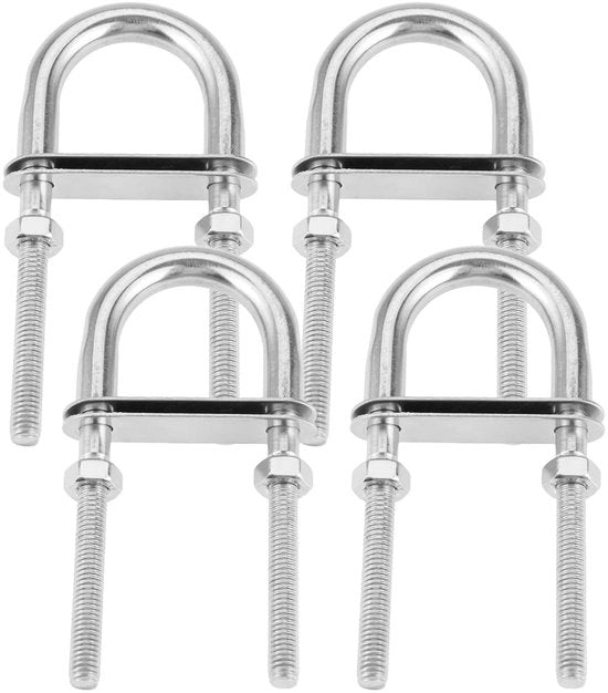 Boutoni di fissaggio per 4 pezzi - M5/M6/M8/M10/M12 - Acciaio inox 304 - Anticorrosivo - Duraturo - Facile da installare