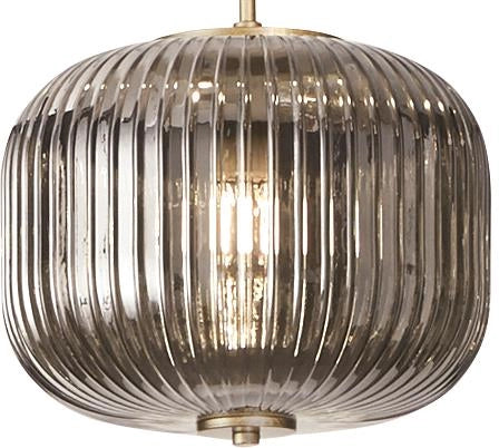 ODETTE COLORS SOSPENSIONE 3 LUCI MULTICOLOR AMBRA TRASPARENTE FUME' ATTACCO E14 BASE D'ATTACCO TONDA D.40CM