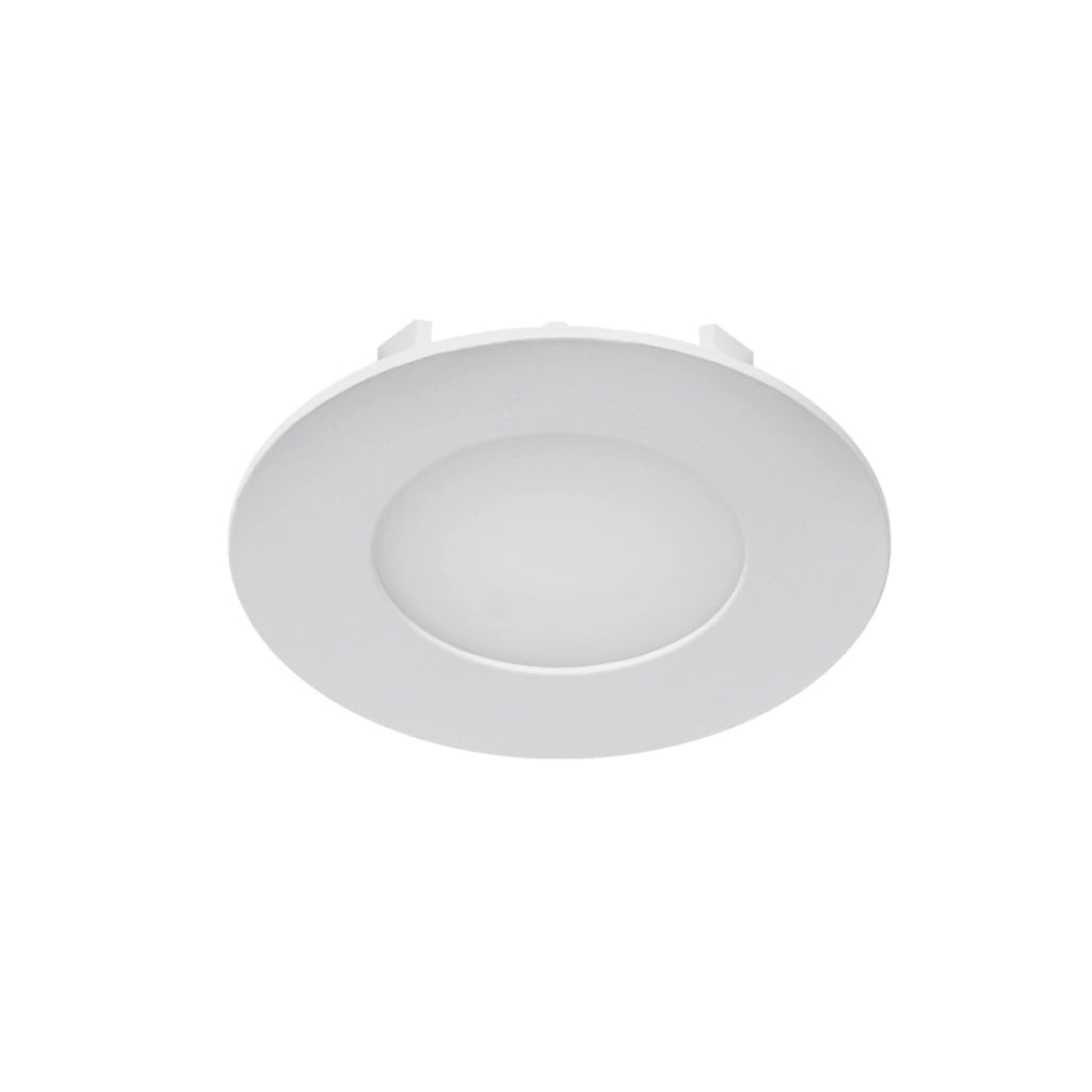 Pannello led slim da incasso tondo 12w 3000K luce calda