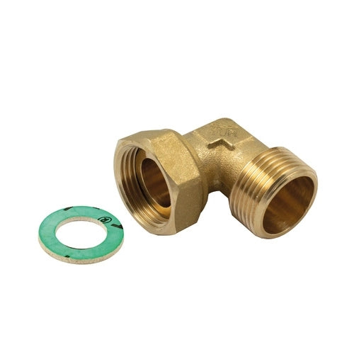 RACCORDO CURVO M-F CON GIRELLO E GUARNIZIONE PIANA- 3/4x3/4- TIEMM- pezzi 1
