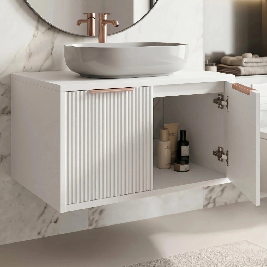 Mobile Bagno Sotto Lavabo Rea Core 80cm White