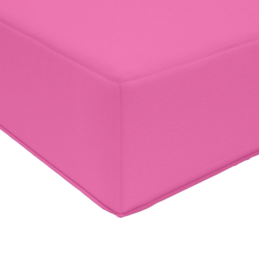 Cuscino per divano da esterno 2 pz | Cuscini per sedie Rosa Poliestere