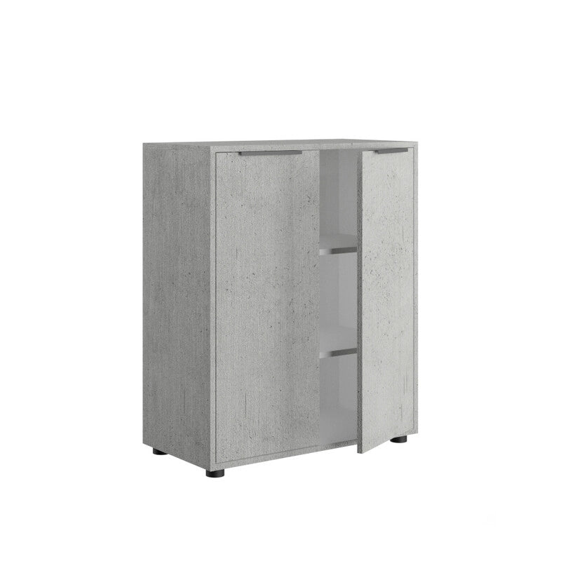 MOBILE 2A CM.72X35X87H CEMENTO- 1,0 pz