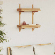 Scaffale da parete Marrone 39 x 26 x 60 cm Bambù 4106587