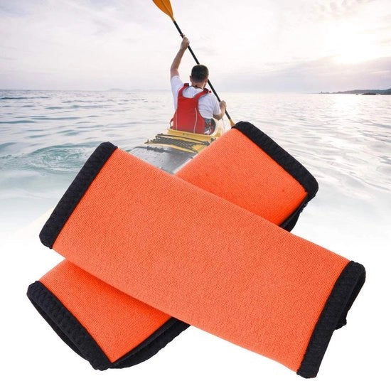 Antiderrapanti per Remi - 2 Pezzi - Neoprene - Prevenzione di Lesioni - Adatto per Canoa/Barche - Ideale per Attività Acquatiche - Maniglie Antiderrapanti per Remi