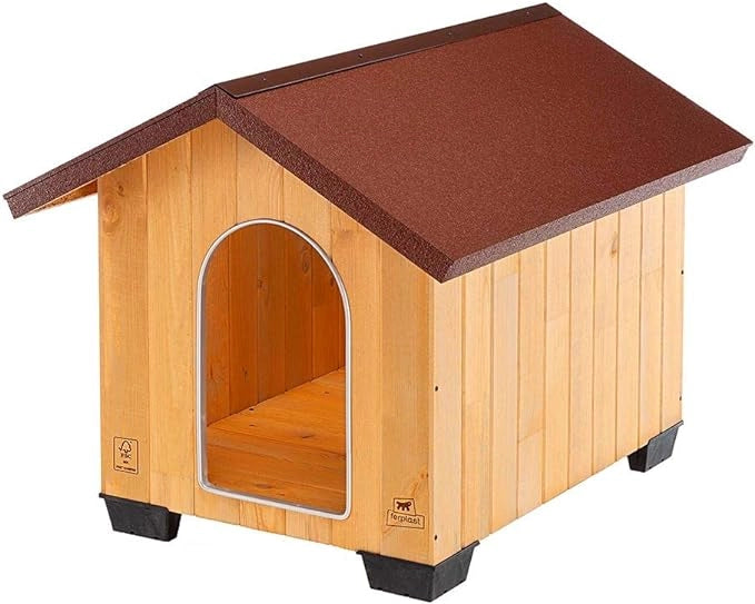 CUCCIA PER CANI IN LEGNO 73x85x67,5h - medium - FERPLAST
