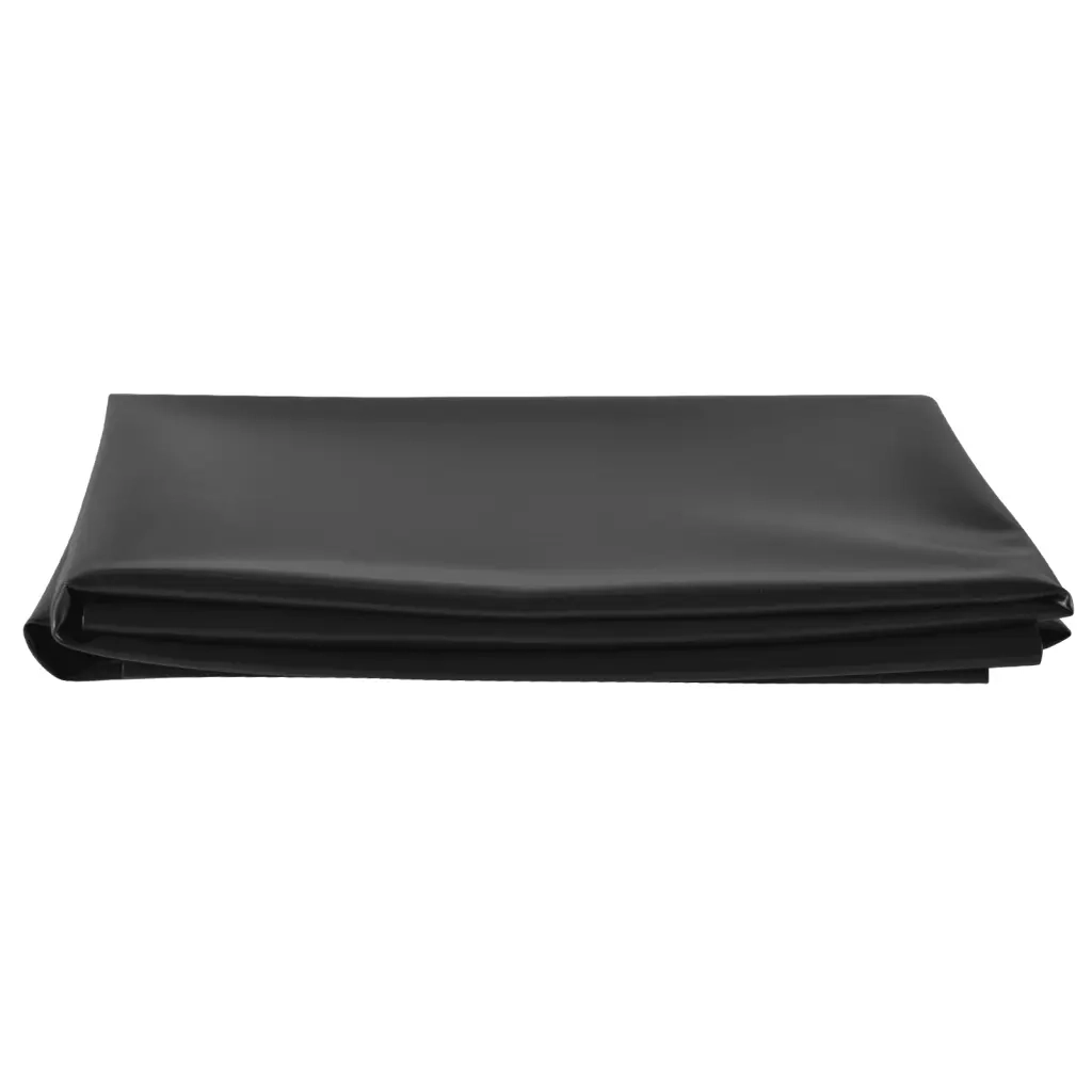 Fodera per Laghetto Nera 4x8 m in PVC 0,5 mm 148953