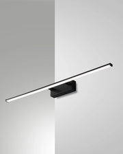 Nala Lampada da Parete LED Integrato 15W 1850lm 3000K IP44 in Metallo e Metacrilato Colore Nero, Design Moderno e Funzionale per Interni ed Esterni