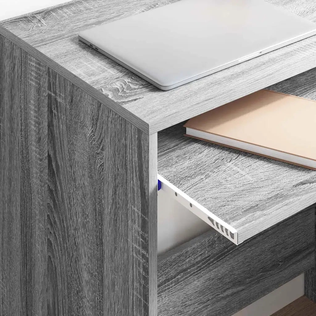 Scrivania Grigio Sonoma 77.5 x 43 x 79 cm Legno multistrato 869519